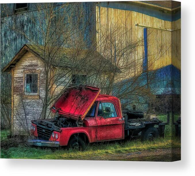  Canvas Print featuring the photograph Final Resting Place by Jack Wilson