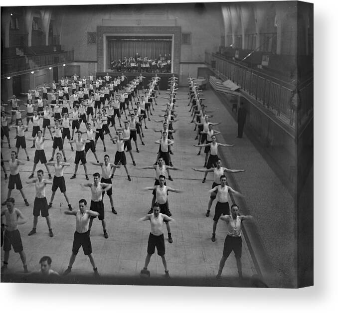 Music Canvas Print featuring the photograph Keeping Fit by Pna Rota