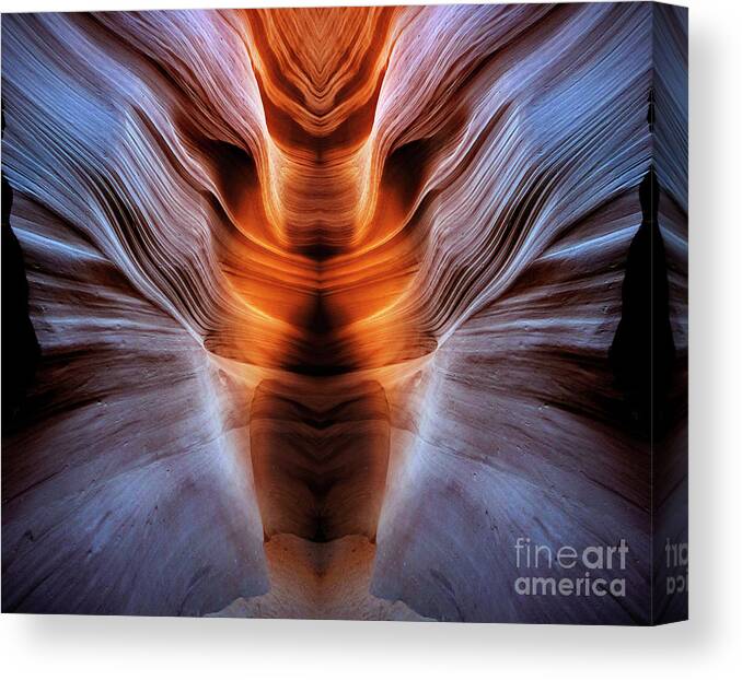America Canvas Print featuring the photograph Luminous Canyon by Martin Konopacki