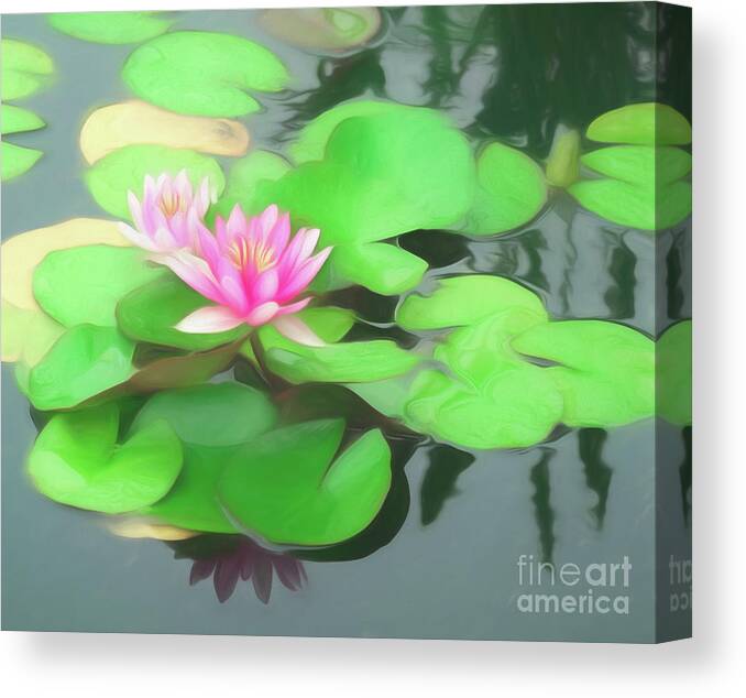 Lewis Ginter Botanical Garden Canvas Print featuring the photograph Rebirth by Ava Reaves