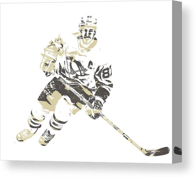 Sidney Crosby artwork, hockey stars, Pittsburgh Penguins, Crosby