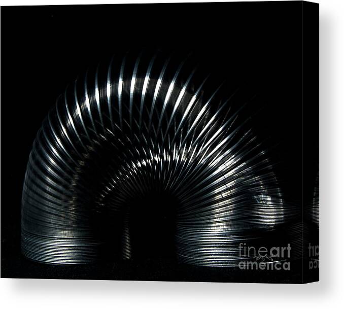 Slinky Canvas Print featuring the photograph Slinky by Billy Knight