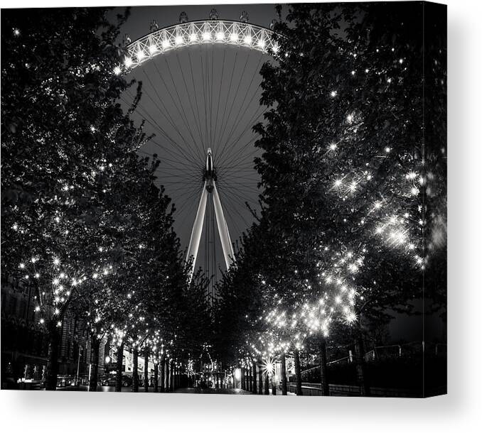 Photography Canvas Print featuring the photograph The Eye by Giuseppe Torre