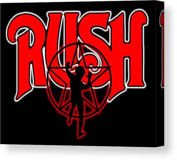 Best Of Rock Rush Band #1 Canvas Print / Canvas Art by Andras
