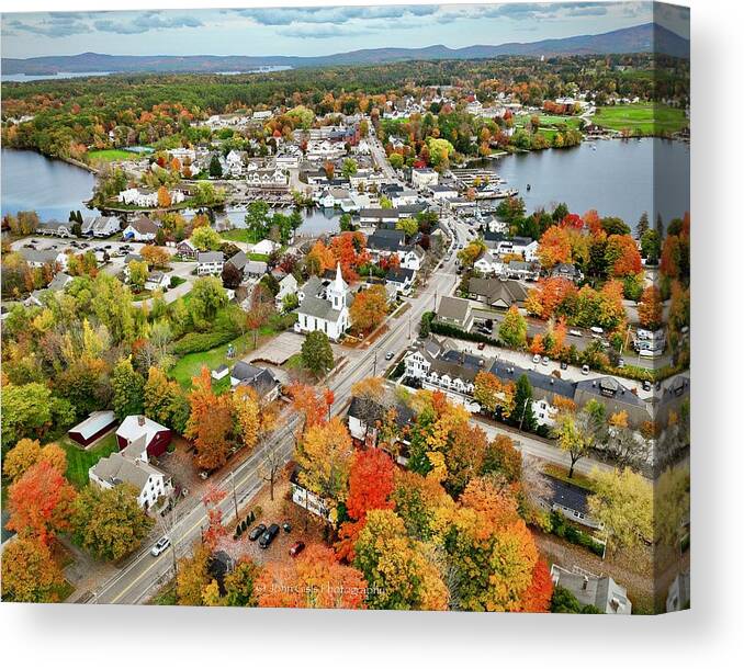  Canvas Print featuring the photograph Wolfeboro #17 by John Gisis