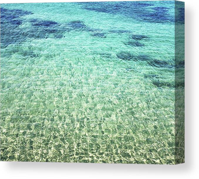 Ocean Print Canvas Print featuring the photograph Aegean Beauty by Lupen Grainne