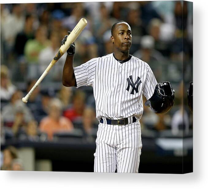 Alfonso Soriano Canvas Print featuring the photograph Alfonso Soriano by Elsa