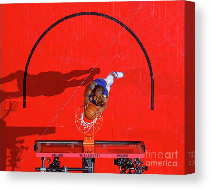 Playoffs Canvas Print featuring the photograph Andre Iguodala by Mark Blinch