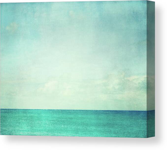 Ocean Canvas Print featuring the photograph Aqua Dream by Lupen Grainne
