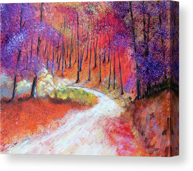 Autumn Canvas Print featuring the painting Autumn in Kentucky by Mark Ross