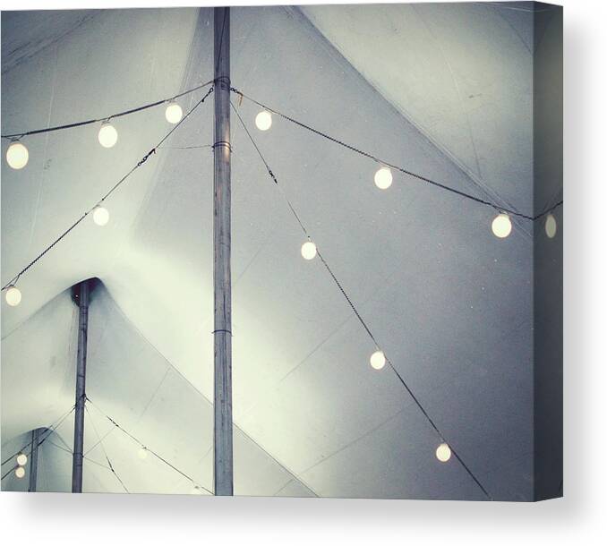 Circus Tent Canvas Print featuring the photograph Big Top Circus Tent by Lupen Grainne