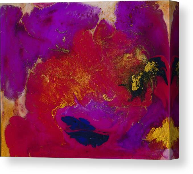  Canvas Print featuring the painting Blooming Thought by Doug Fischer
