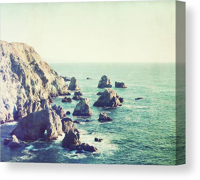 Coastal Canvas Print featuring the photograph California Beauty by Lupen Grainne