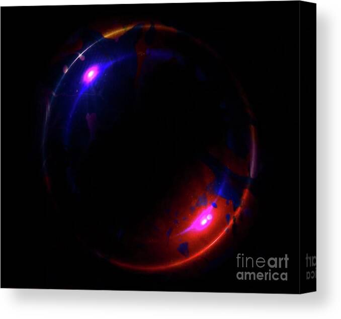 Paint Canvas Print featuring the digital art Colorworld by Yvonne Padmos