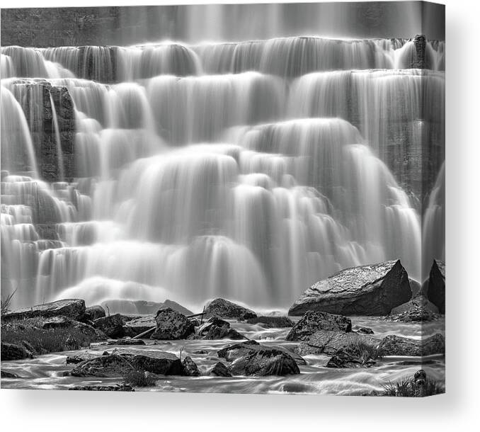 Chittenango Falls Canvas Print featuring the photograph Falling Water by Rod Best