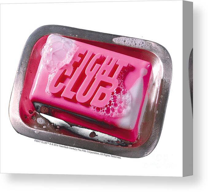 Fight Club Official Mens T Shirt Soap Bar Logo
