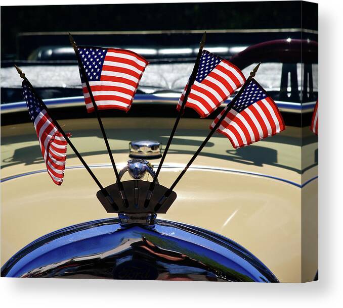 Still Life Canvas Print featuring the photograph Flags by Jim Feldman