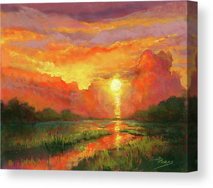 Imagine Canvas Print featuring the painting Imagine by Dianne Parks