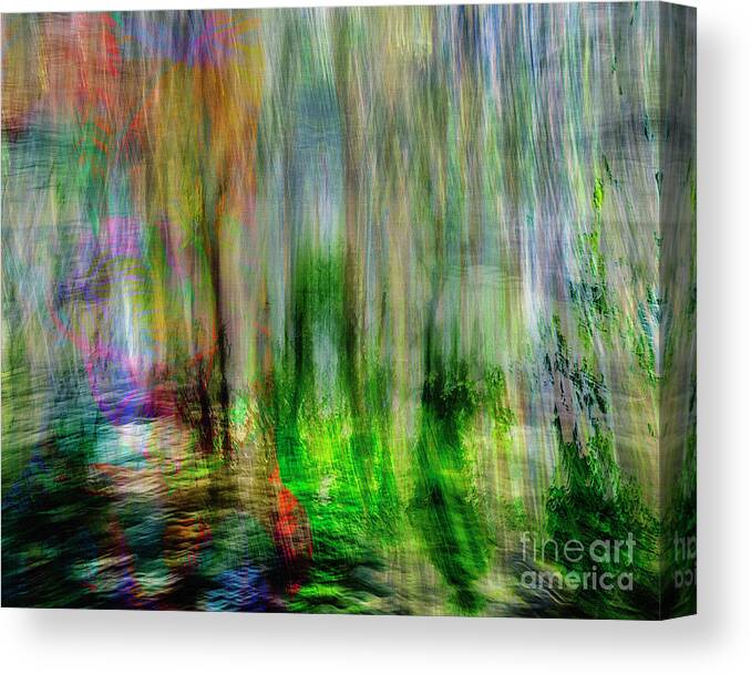 Nag005698 Canvas Print featuring the digital art In the Midst of the Storm by Edmund Nagele FRPS