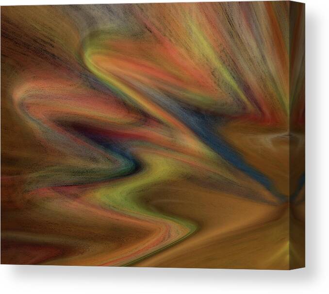 Flowing Canvas Print featuring the photograph Indian Wind by Wayne King