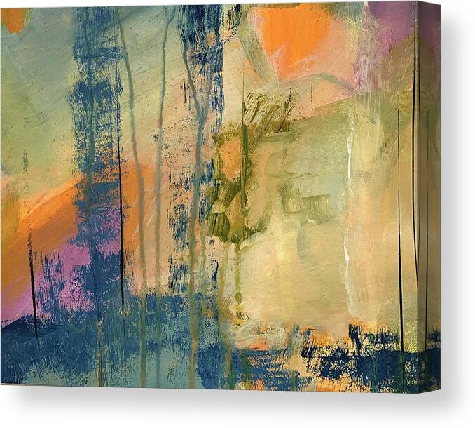 Acrylic Canvas Print featuring the painting Morning Light by Diane Maley