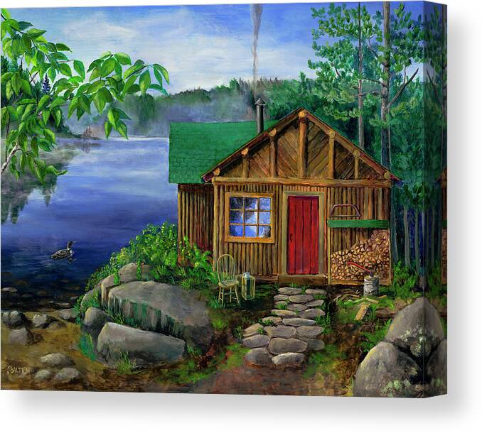 Water Canvas Print featuring the digital art My Therapist by Joe Baltich