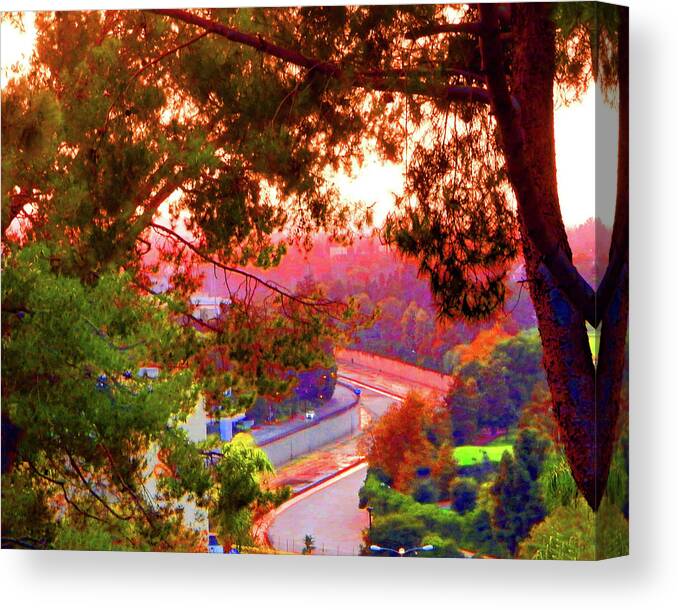 River Canvas Print featuring the photograph Pretty River by Andrew Lawrence