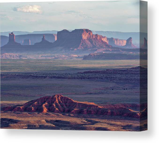  Canvas Print featuring the photograph September 2019 Monument Valley by Alain Zarinelli