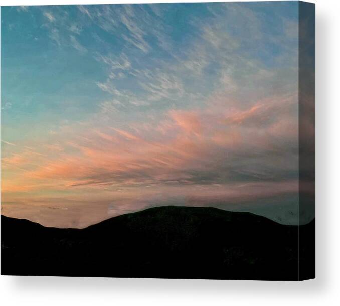 Dawn Canvas Print featuring the photograph The Delicate Light of Dawn by Sarah Lilja
