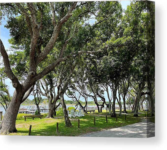 Beaufort Canvas Print featuring the photograph The Missing Peace by Lee Darnell