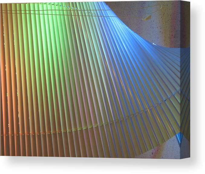 Lights With Colors Canvas Print featuring the photograph Lights With Color by Alfred Ng