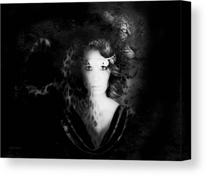 Art Deco Canvas Print featuring the photograph Casati by Theresa Tahara