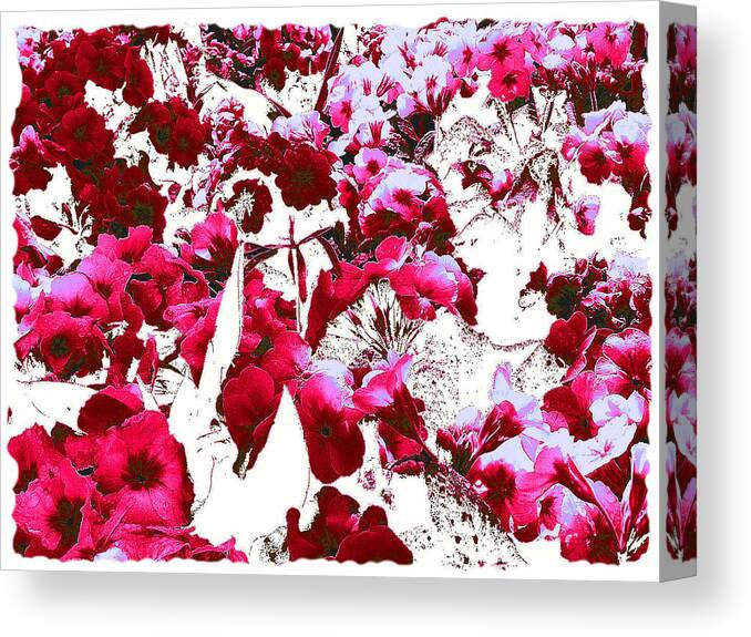  Canvas Print featuring the digital art Elements 23 #1 by The Lovelock experience