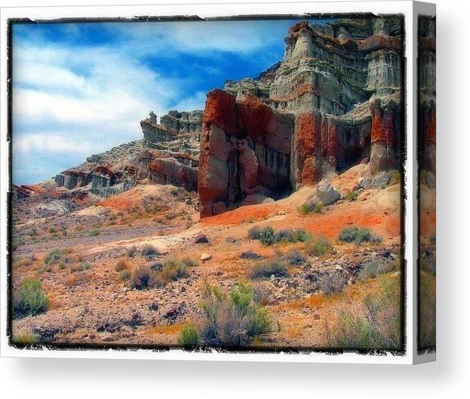 Desert Canvas Print featuring the photograph Mojave Desert #1 by Jim McCullaugh