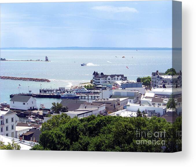 Mackinac Island Canvas Print featuring the photograph Mackinac Island #2 by Charles Robinson