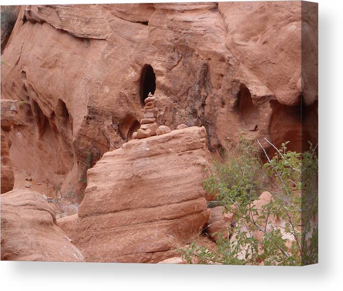 Valley Of Fire Canvas Print featuring the photograph Valley of Fire Nevada #4 by Susan Jensen