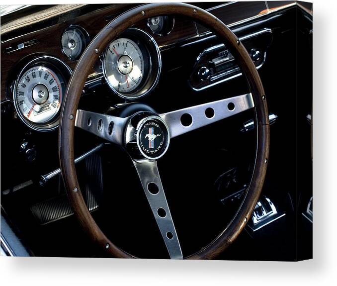 Holly Michigan Vintage Automobiles Canvas Print featuring the photograph A Work Of Art by Tara Lynn