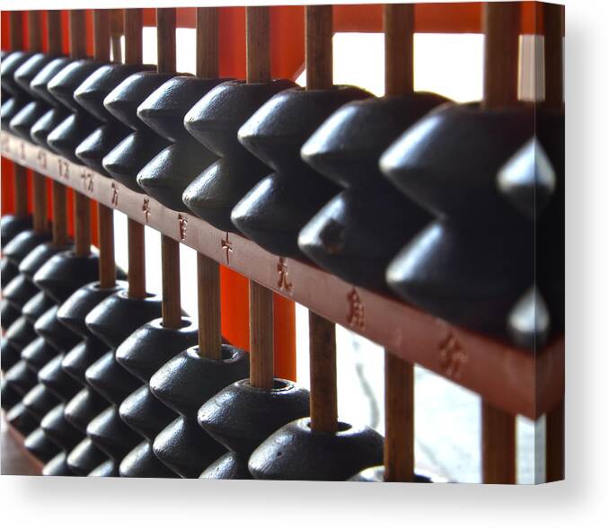 Abacus Canvas Print featuring the photograph Abacus by Bill Owen
