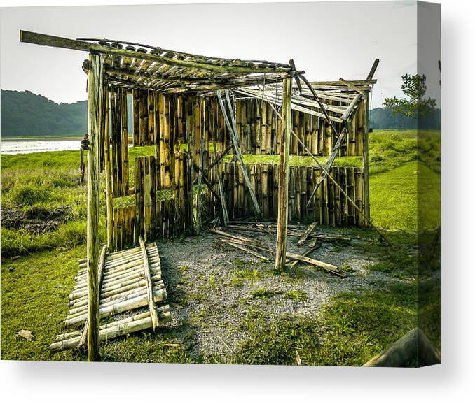 Bird Canvas Print featuring the photograph Abandoned Bird Observatory by Fabio Giannini