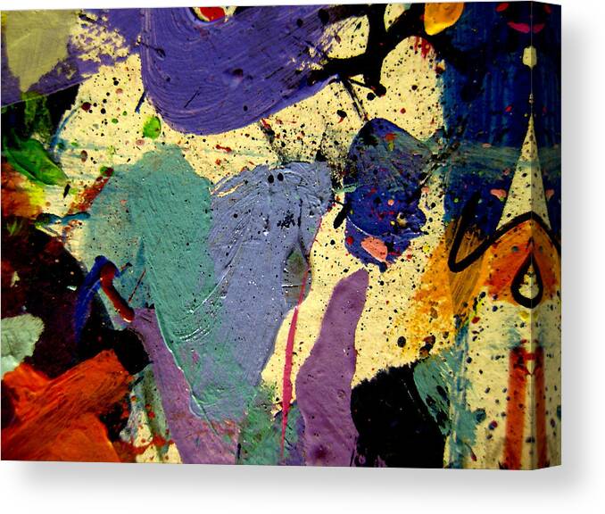 Abstract Canvas Print featuring the painting Abstract 11 by John Nolan