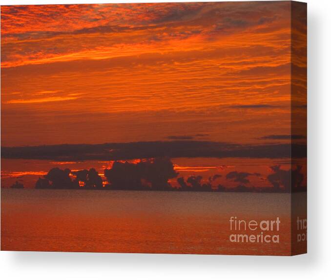 Montego Bay Canvas Print featuring the photograph Adrift in Paradise by Addie Hocynec