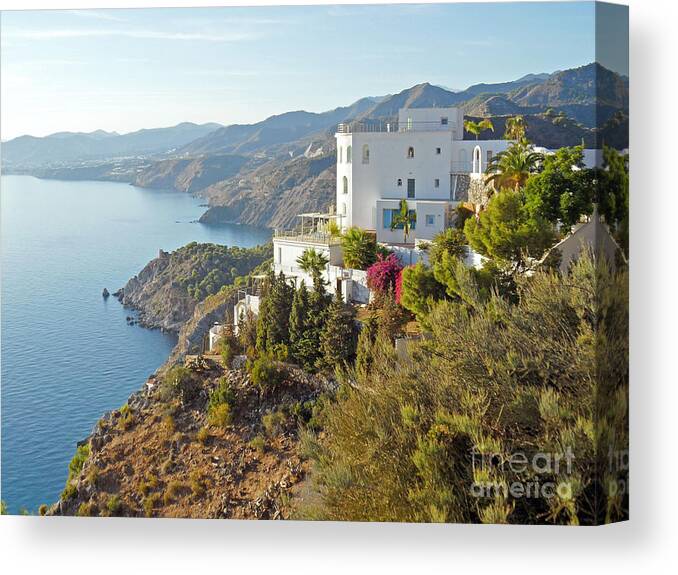 Spain Canvas Print featuring the photograph Andalucia coastline by Rod Jones