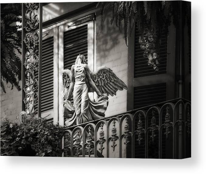 French Quarter Canvas Print featuring the photograph Angels by Brenda Bryant
