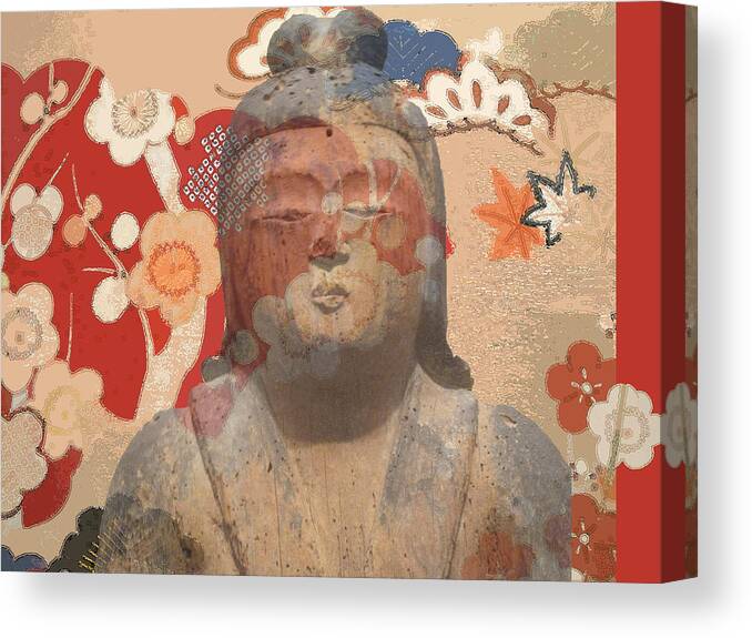 Buddha Canvas Print featuring the photograph Asian Images by Jessica Levant