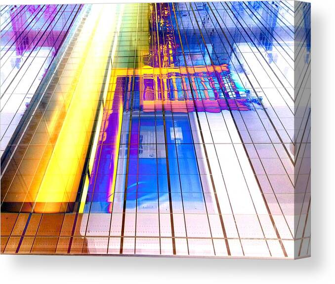 Architecture Canvas Print featuring the photograph Astral Doorways II by Steed Edwards