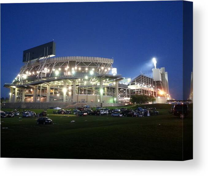 Penn State Canvas Print featuring the photograph Beaver Stadium by Ross Ansel