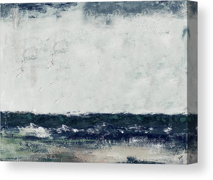 Cape Canvas Print featuring the painting Cape Cod Impressions by Patricia Pinto