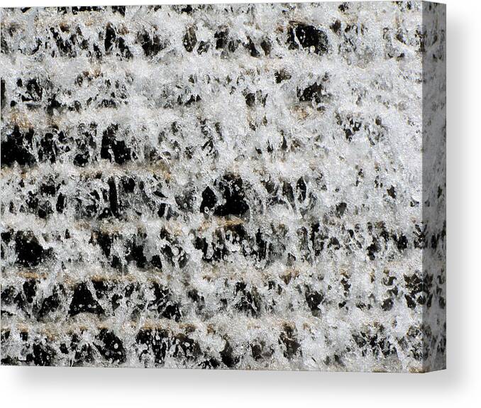 Chaos Canvas Print featuring the photograph Chaos Water by C H Apperson
