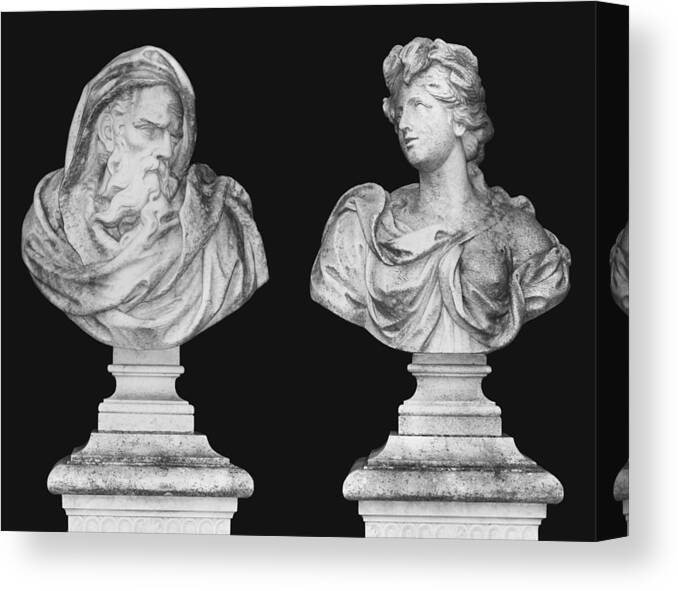 Zeus Canvas Print featuring the photograph Classics by Kristin Elmquist