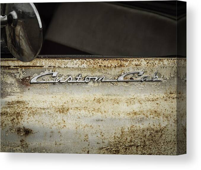 Ford Custom Cab F 100 Canvas Print featuring the photograph Custom Cab by Thomas Young